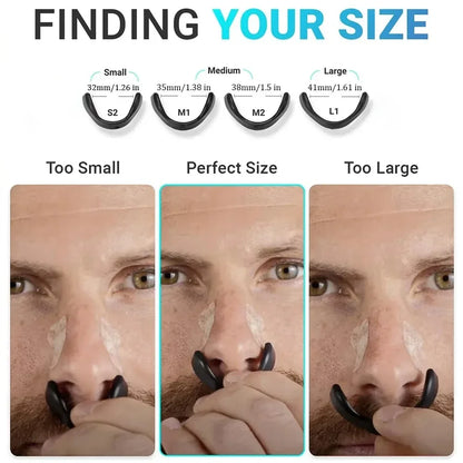 30-Day Magnetic Nasal Breathing Dilator Kit – Improve Sleep, Reduce Snoring & Boost Airflow