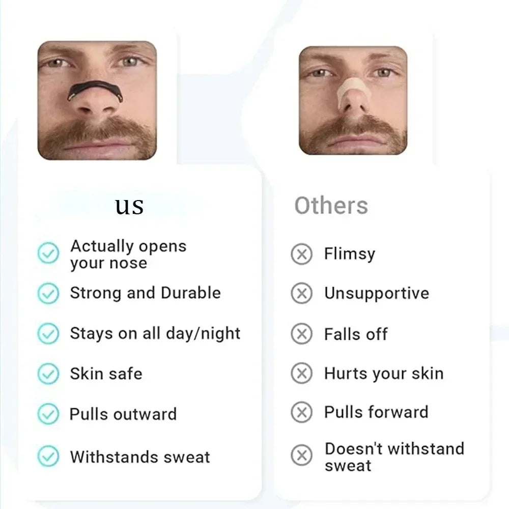 30-Day Magnetic Nasal Breathing Dilator Kit – Improve Sleep, Reduce Snoring & Boost Airflow